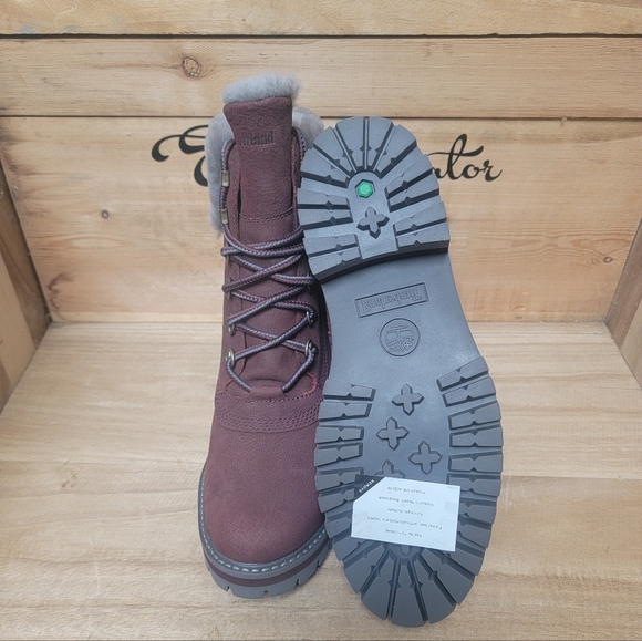 Timberland Shearling Waterproof Boots 9.5W - Picture 4 of 5
